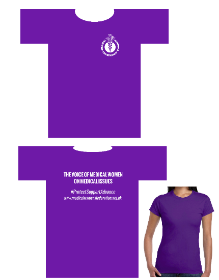 Picture of purple MWF T Shirt